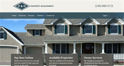 Desktop Screenshot of dhproperty.net